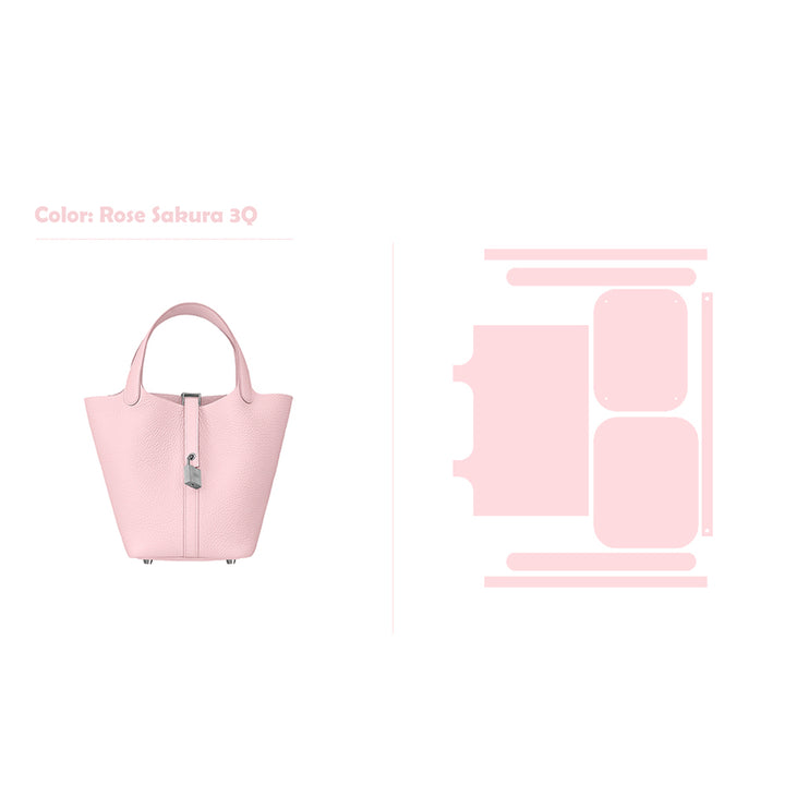 POPSEWING® Full Grain Leather New Lock Tote Bag - Advanced Kits