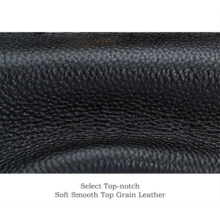 Black Togo Leather | Genuine Leather - POPSEWING™