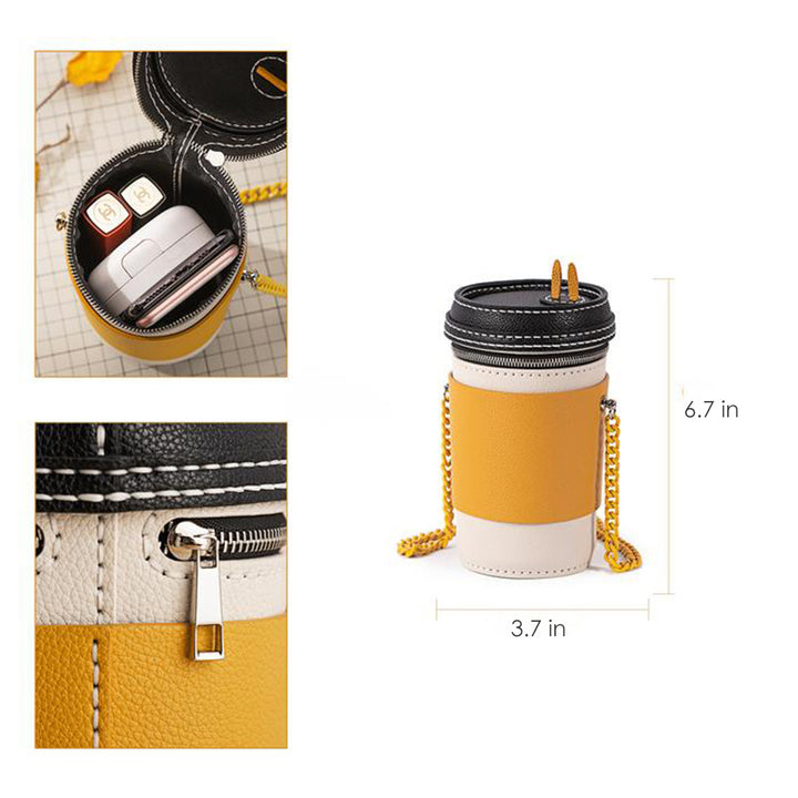 POPSEWING™レザーコーヒーカップバッグDIYキット