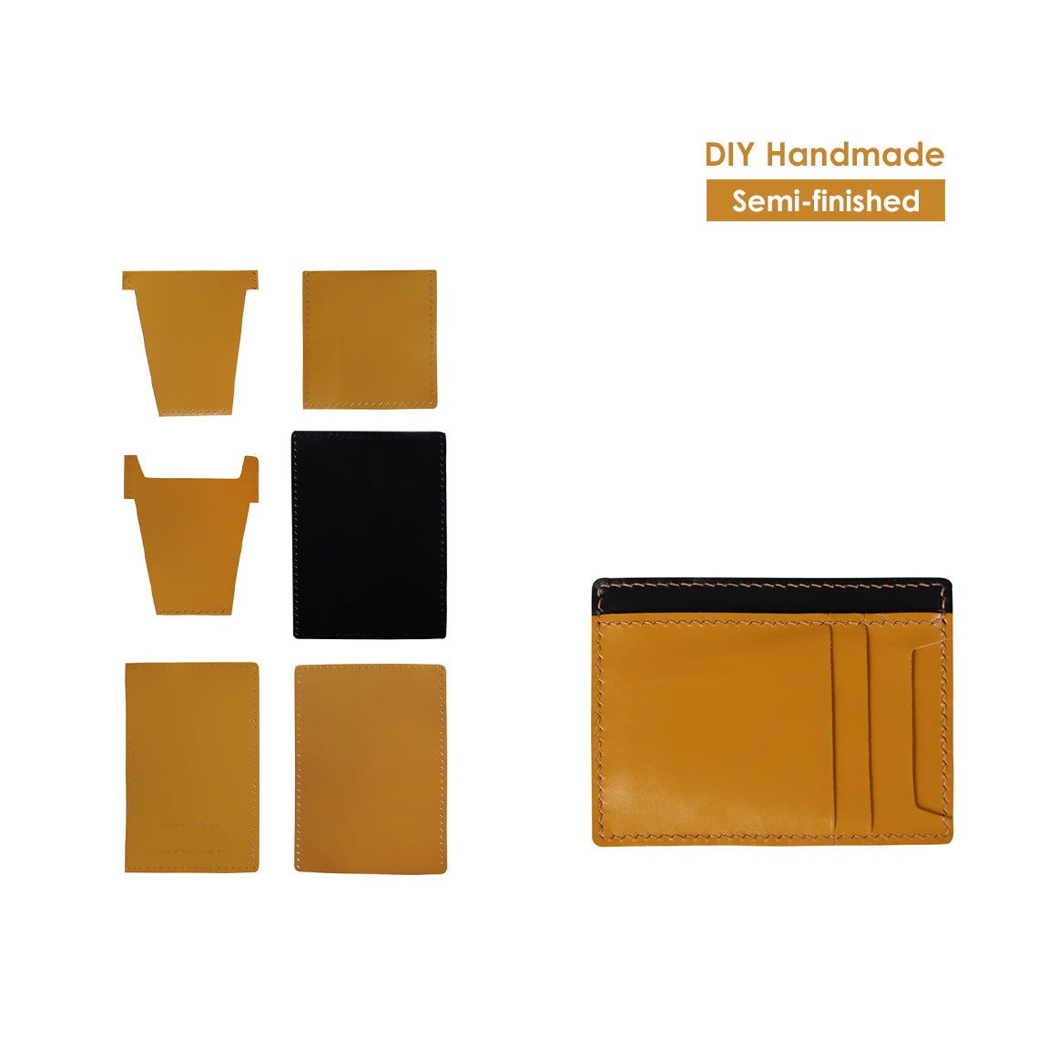 POPSEWING Full Grain Leather Sleeve Card Wallet DIY Kit popsewing-full-grain-leather-sleeve-card-wallet-diy-kit