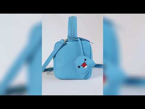 POPSEWING™トップグレインレザーデザインピローバッグDIYキット
