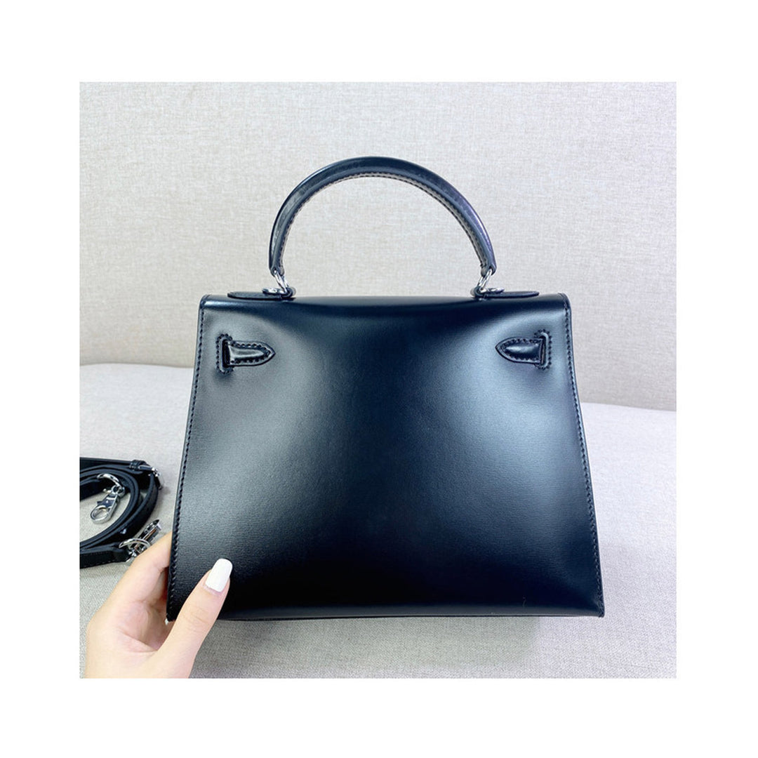 Top Grain Leather Inspired Mini Sellier Kelli Bag