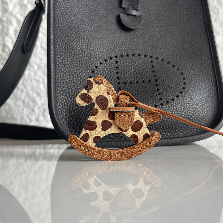 POPSEWING® Leather Fur Horse Charm