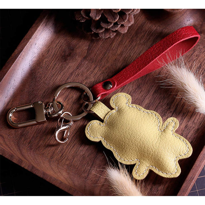 POPSEWING® Sheep Leather Winnie Keychain DIY Kit