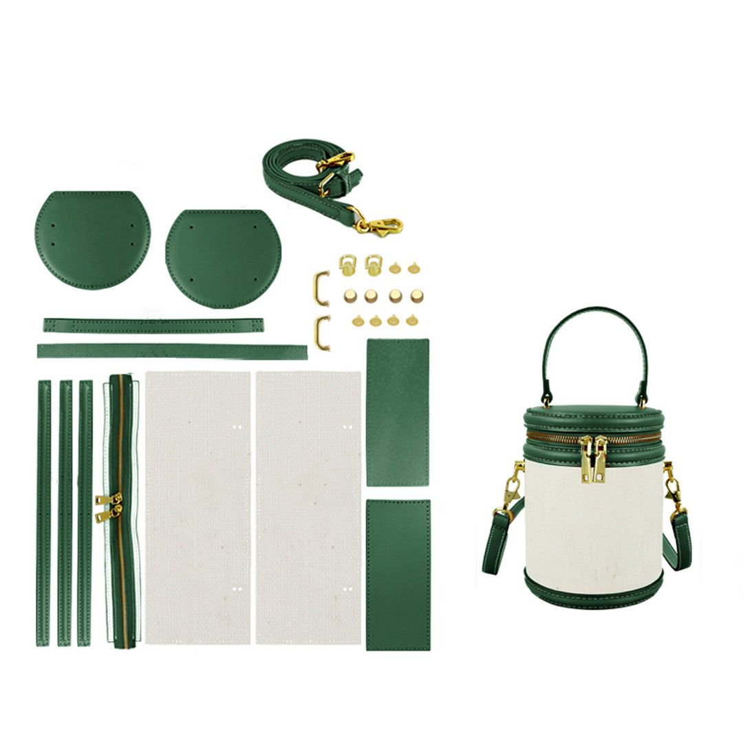 POPSEWING® Leather Dustbag Recycle Round Bag DIY Kits