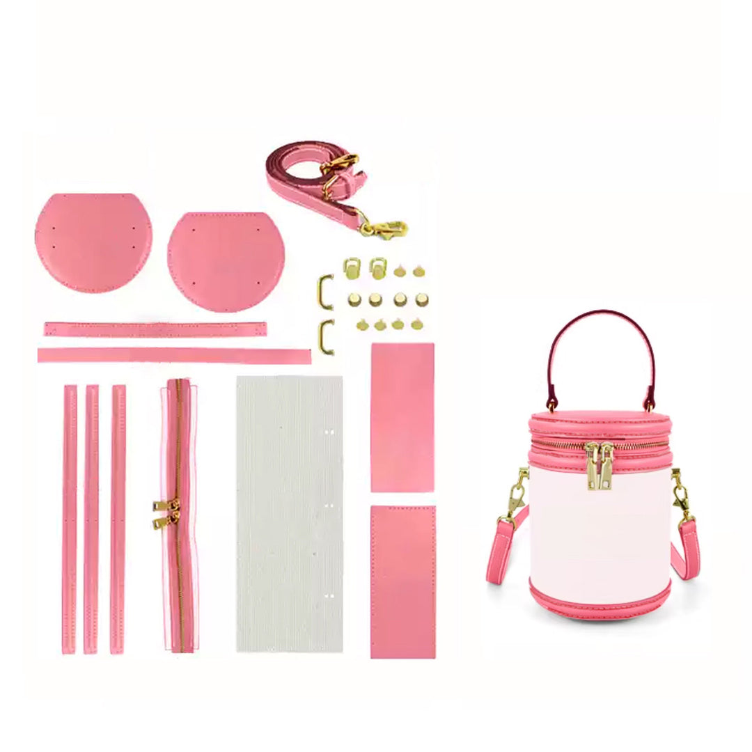 POPSEWING® Leather Dustbag Recycle Round Bag DIY Kits