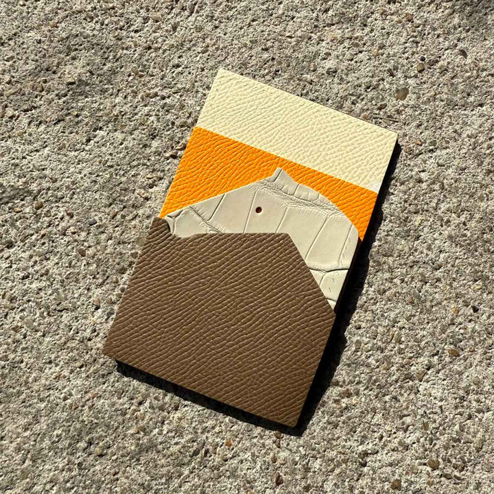 POPSEWING® Full Grain Leather Horse Slim Card Holder DIY Kits