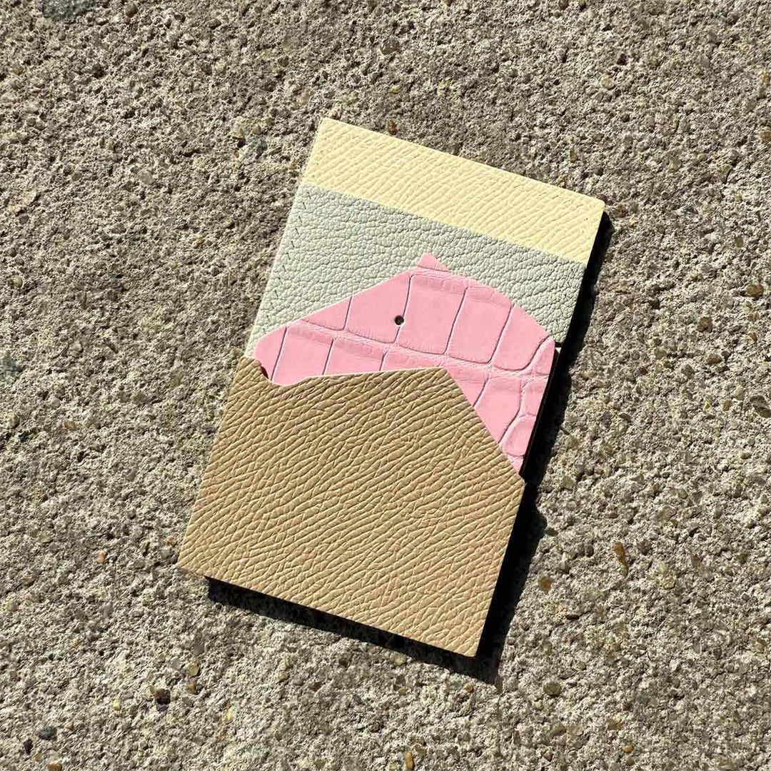 POPSEWING® Full Grain Leather Horse Slim Card Holder DIY Kits