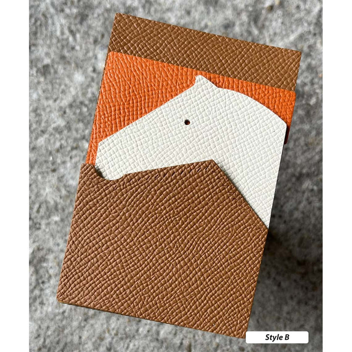 Full Grain Leather Slim Card Holder DIY Kit | DIY Gift Ideas