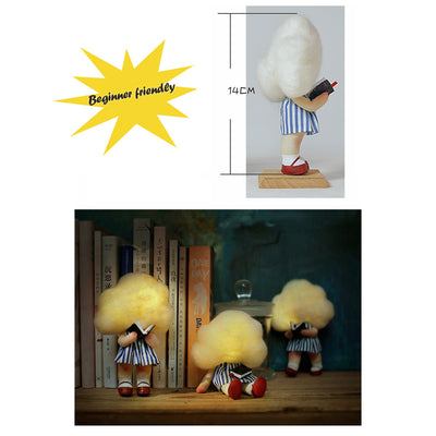 POPSEWING® White Cloud Girl Art Doll DIY Kits