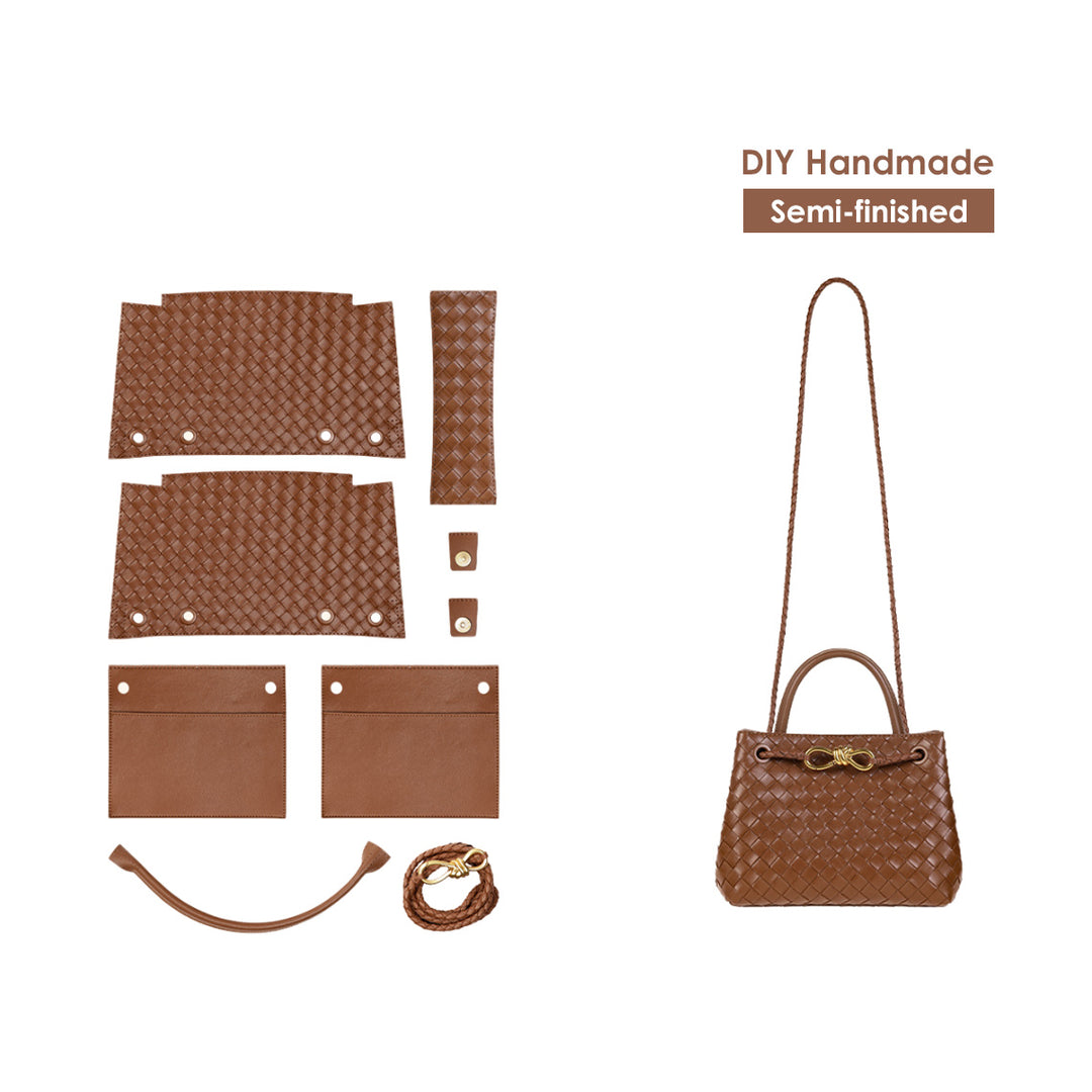 DIY Tote Bag Pattern | A Leather Kit to Make Your Own Bag - POPSEWING®