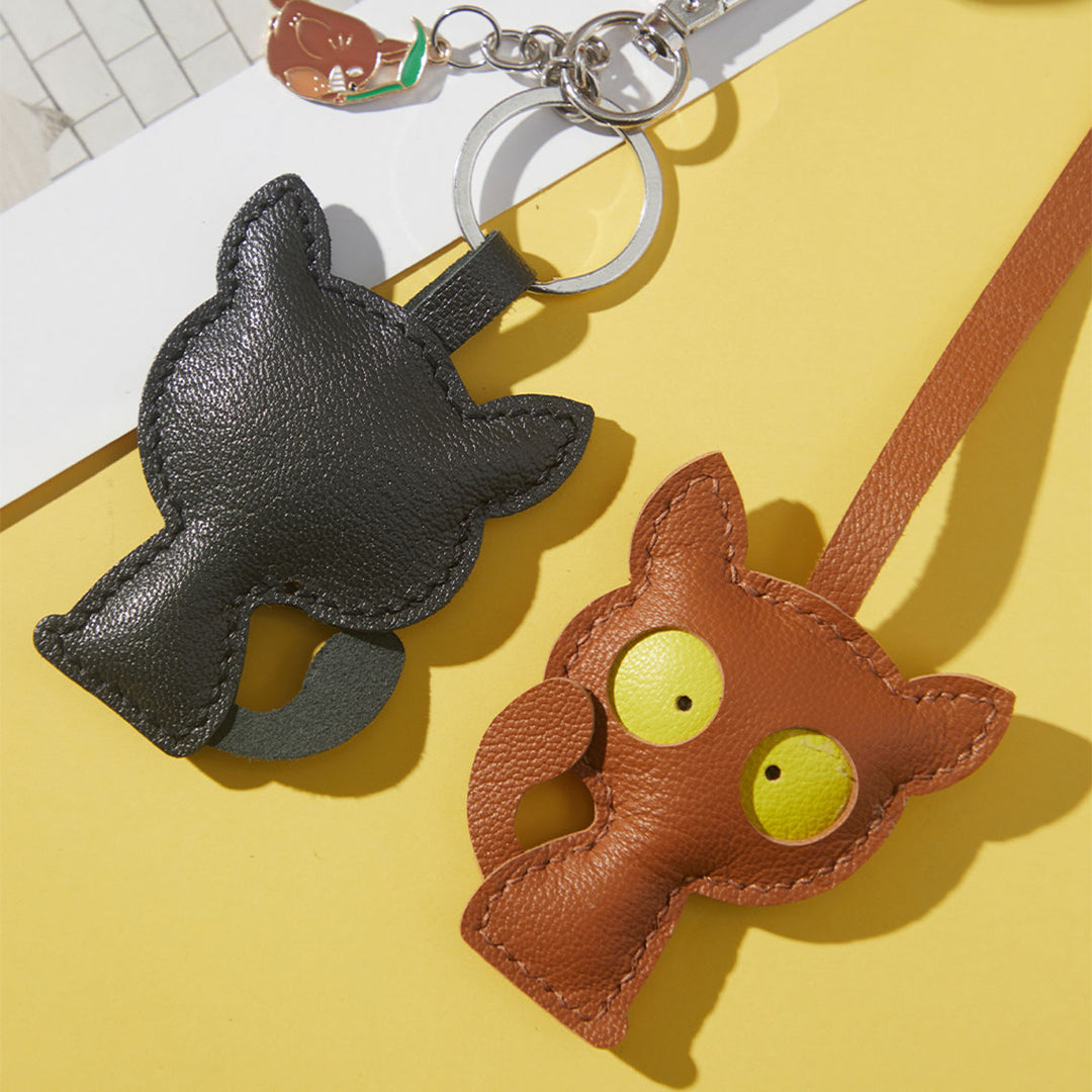 POPSEWING® Leather Kitty Keychain DIY Kits