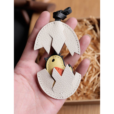 Cute Chicken Charm | Lambskin Leather Charms - POPSEWING®