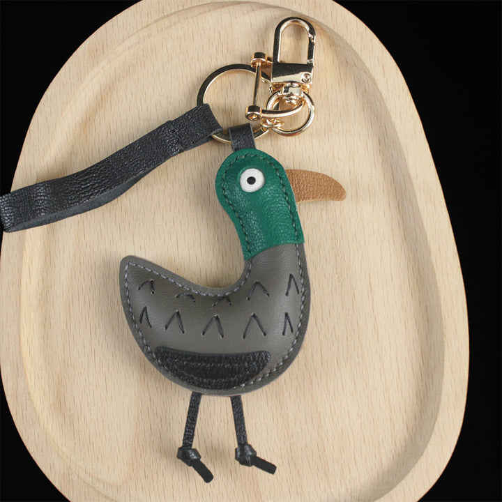 DIY Leather Keychain | Small Leather Sewing Project - POPSEWING®