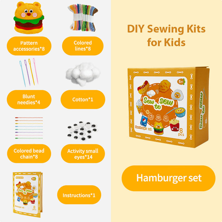POPSEWING® Felt Sewing DIY Projects for Kids