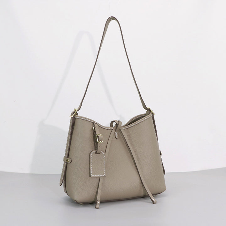 POPSEWING® Top Grain Leather Inspired Carry Shoulder Bag DIY Kit