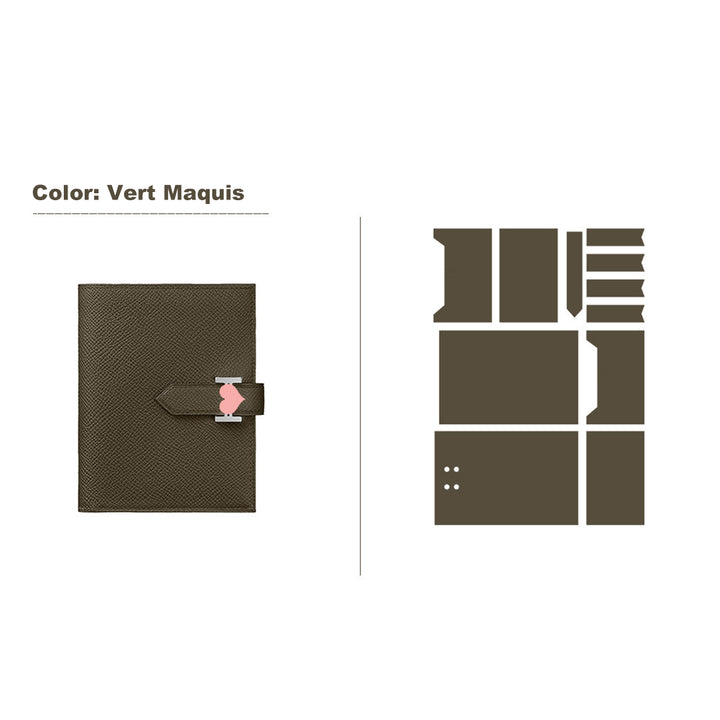 POPSEWING® Full Grain Leather Bearn Card Holder DIY Kits