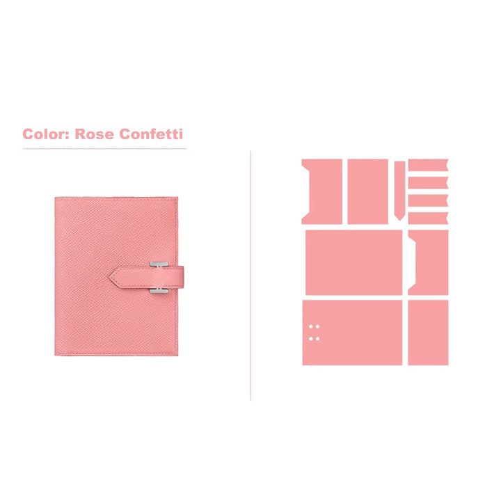 POPSEWING® Full Grain Leather Bearn Card Holder DIY Kits