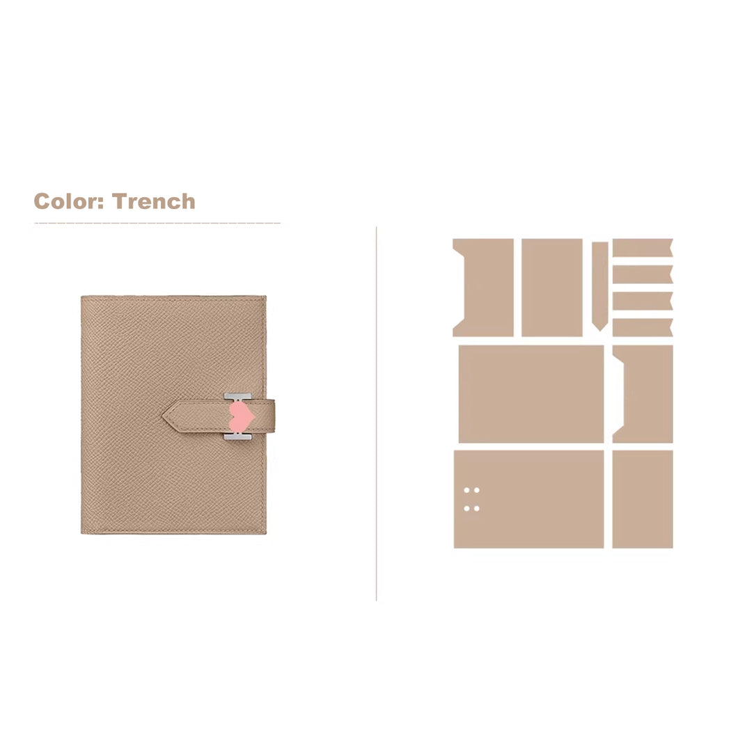 POPSEWING® Full Grain Leather Bearn Card Holder DIY Kits