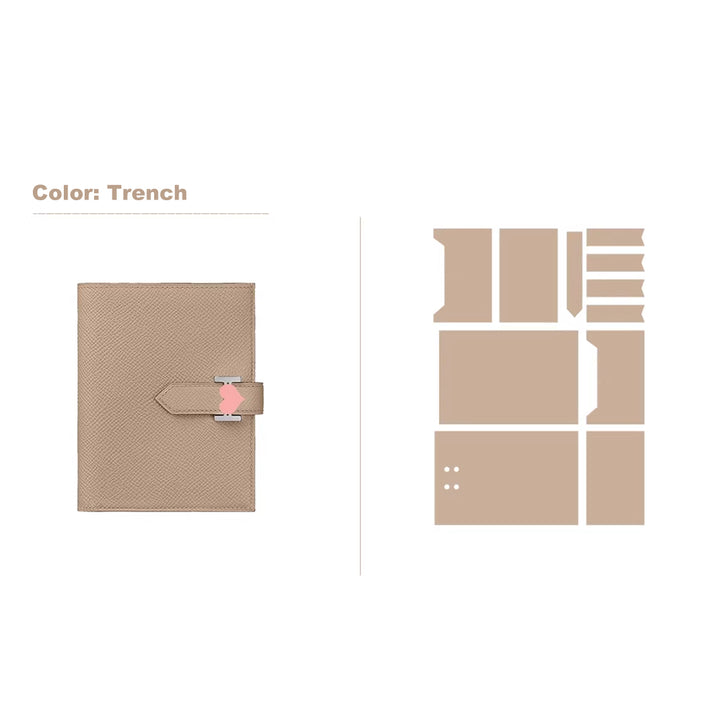 POPSEWING® Full Grain Leather Bearn Card Holder DIY Kits