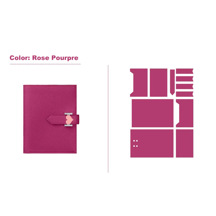 POPSEWING® Full Grain Leather Bearn Card Holder DIY Kits