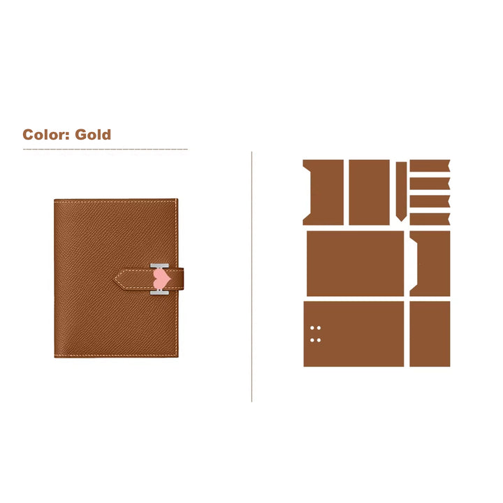 POPSEWING® Full Grain Leather Bearn Card Holder DIY Kits