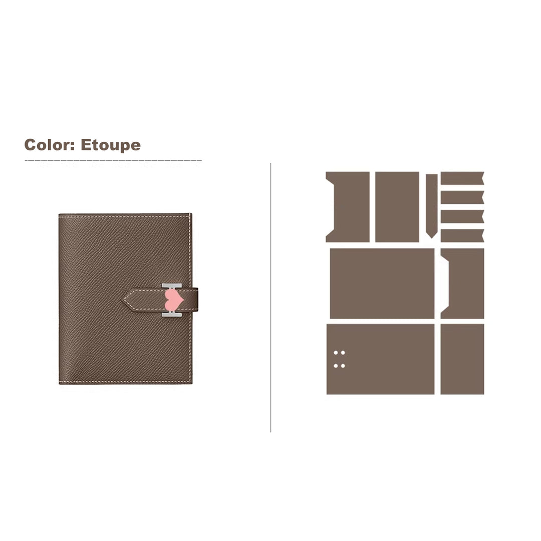 POPSEWING® Full Grain Leather Bearn Card Holder DIY Kits
