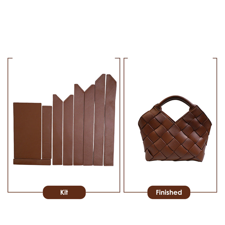 POPSEWING® Vegan Leather Woven Handbag DIY Kit
