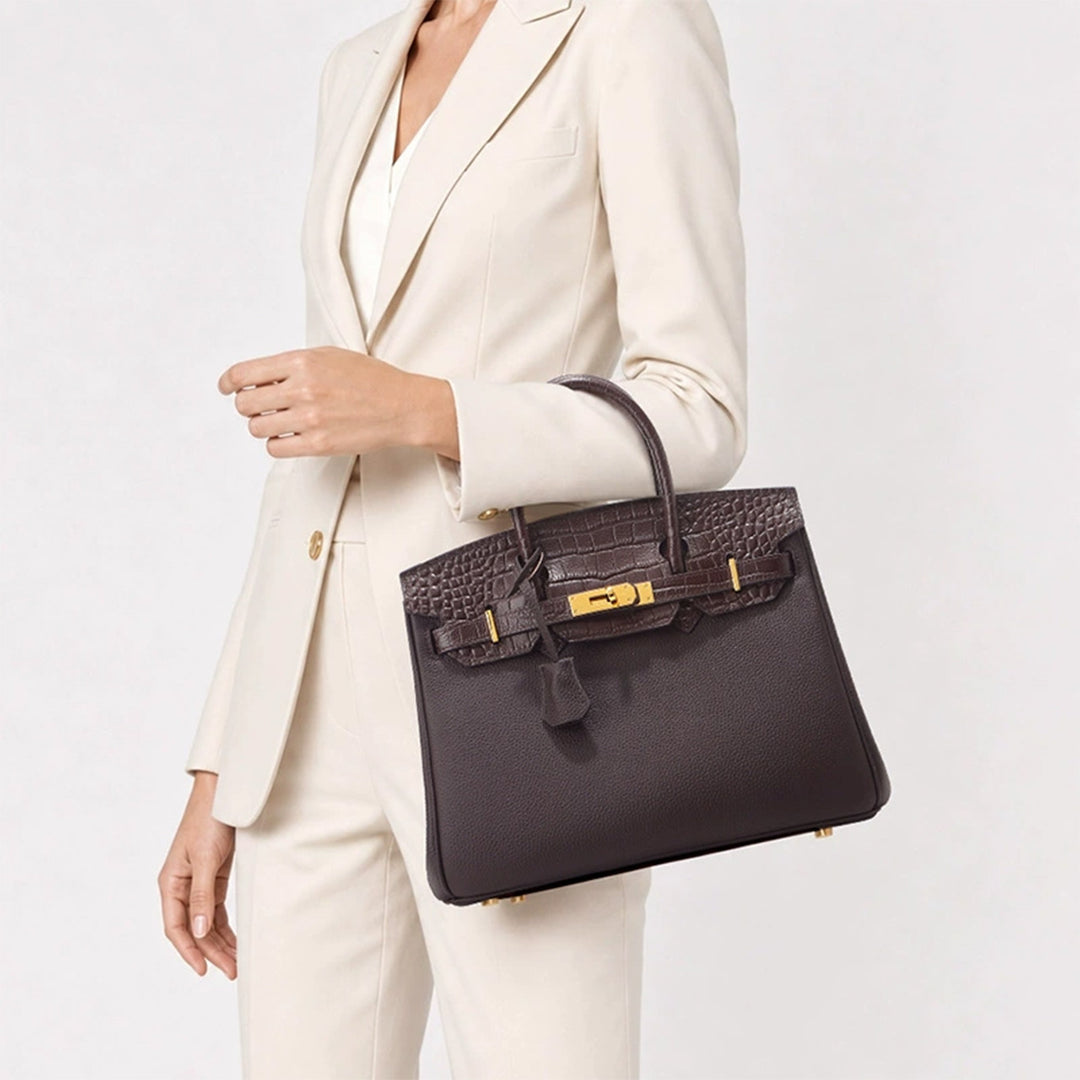 Leather handbags for women | classic designer handbag dupe