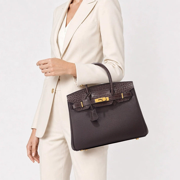 Leather handbags for women | classic designer handbag dupe