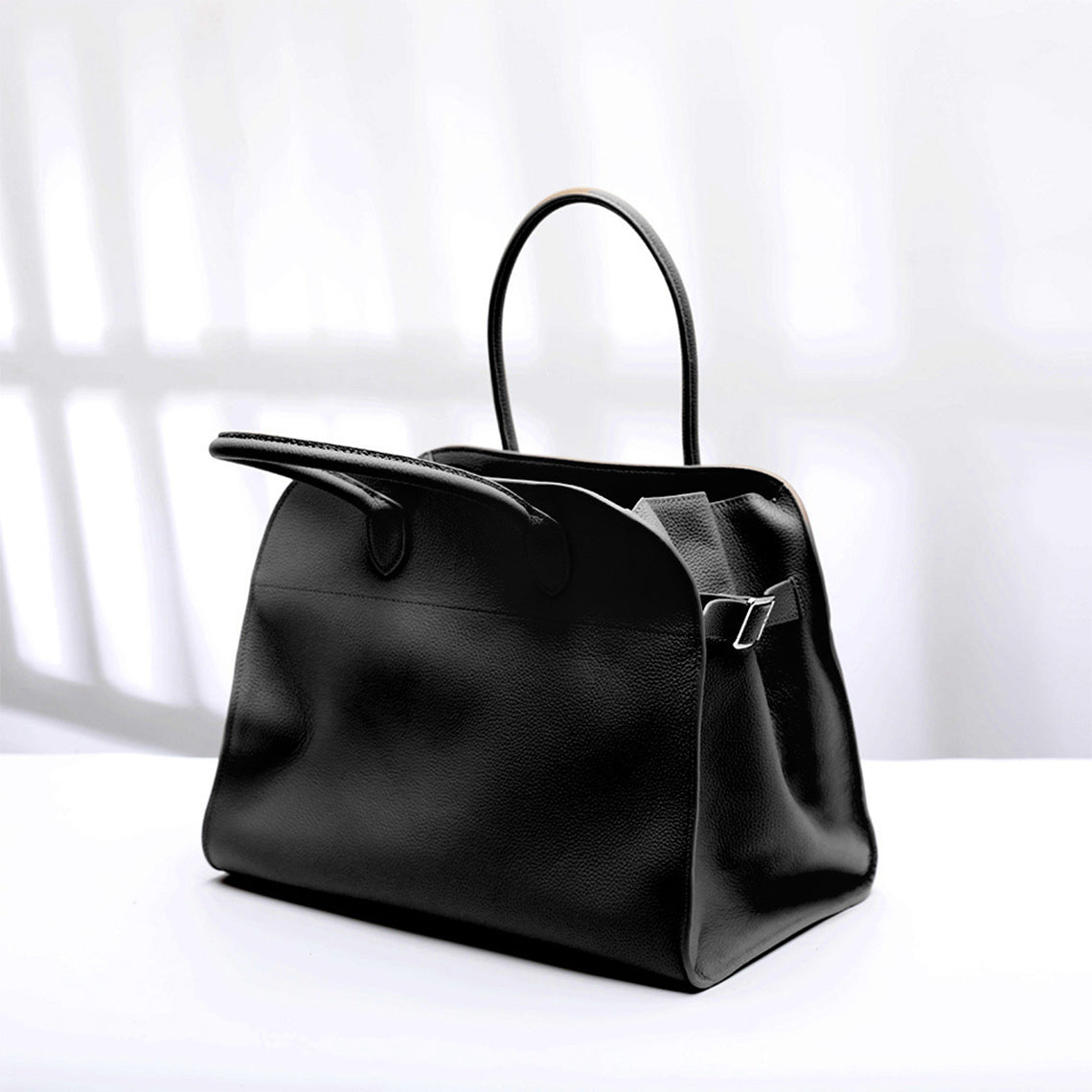 Leather Inspired Tote Handbag