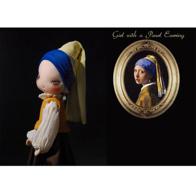 Girl with a Pearl Earring Fabric Doll Handmade | DIY Kits