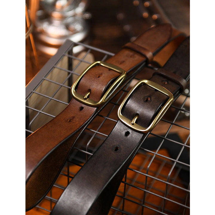 Full Grain Leather Men's Everyday Belt