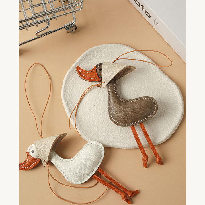 POPSEWING® Sheep Leather Lady Flamingo Charm DIY Kit