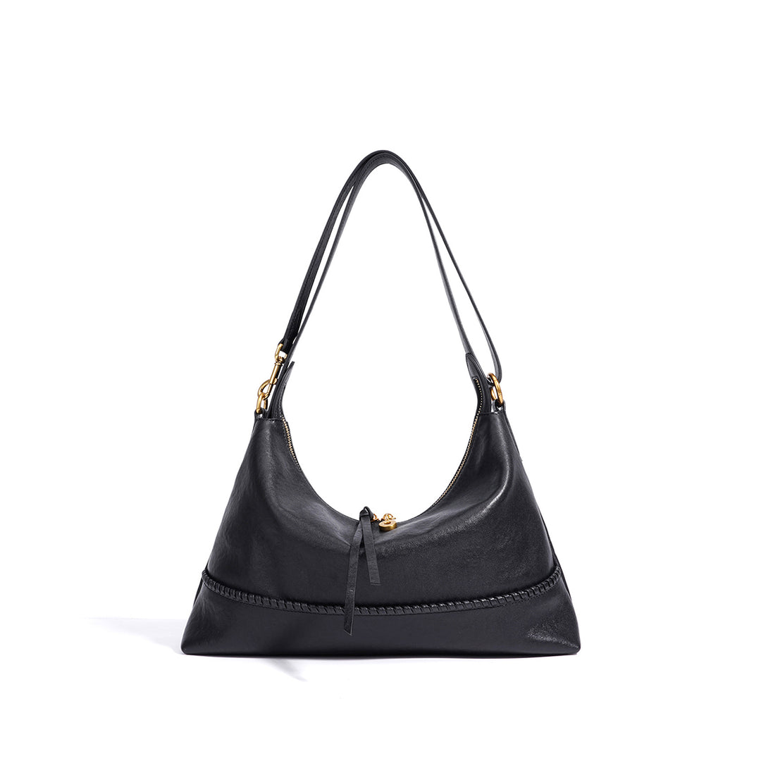 Leather Women Hobo Shoulder Bag