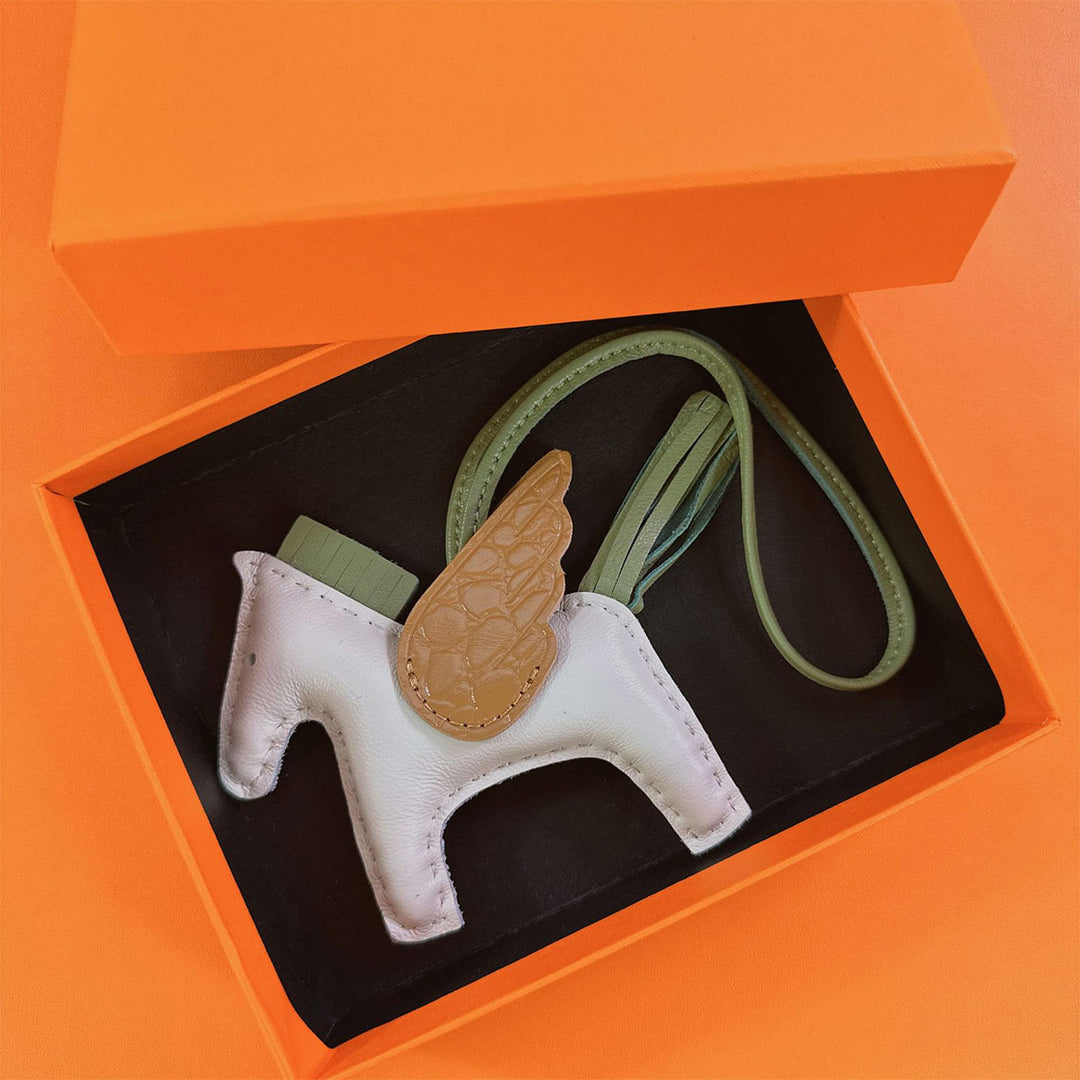 Lambskin Rodeo Horse Charm