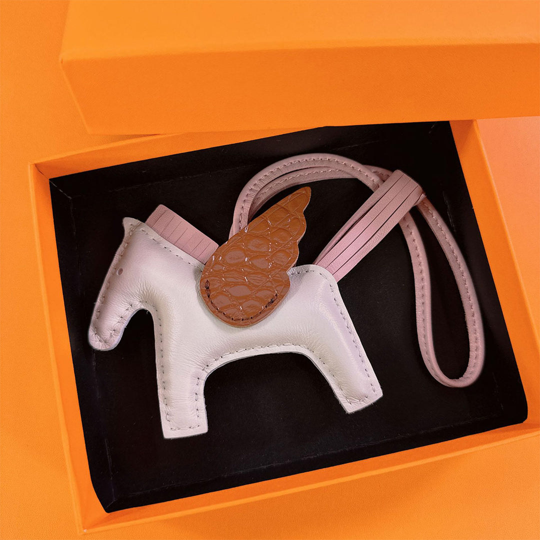 Lambskin Rodeo Horse Charm