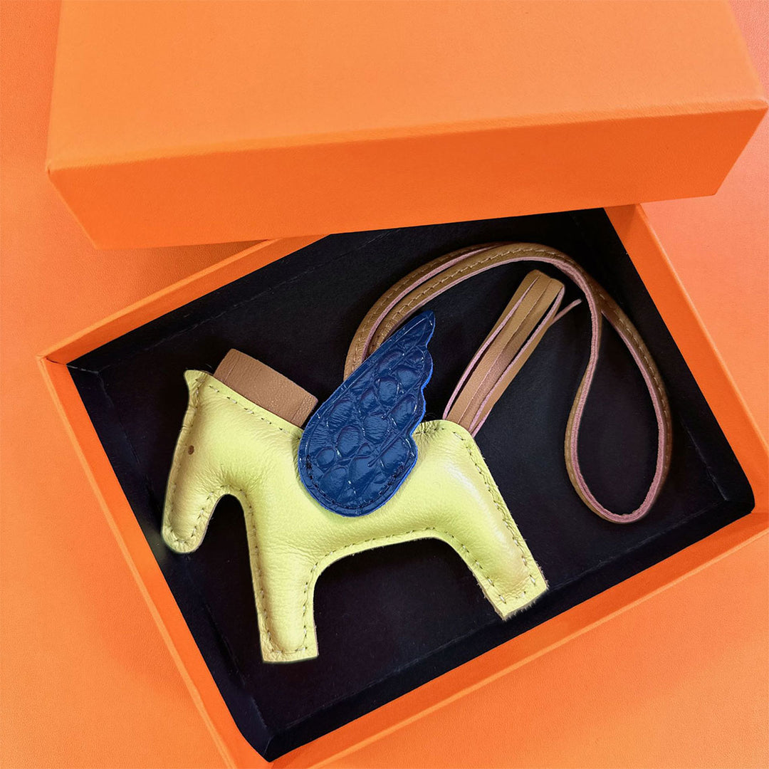 Lambskin Rodeo Horse Charm