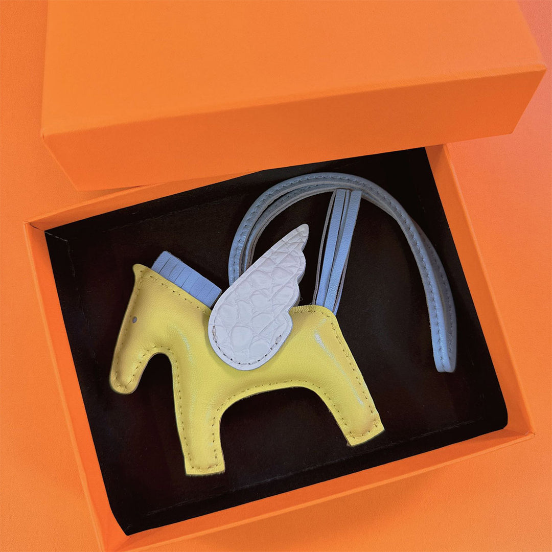 Lambskin Rodeo Horse Charm