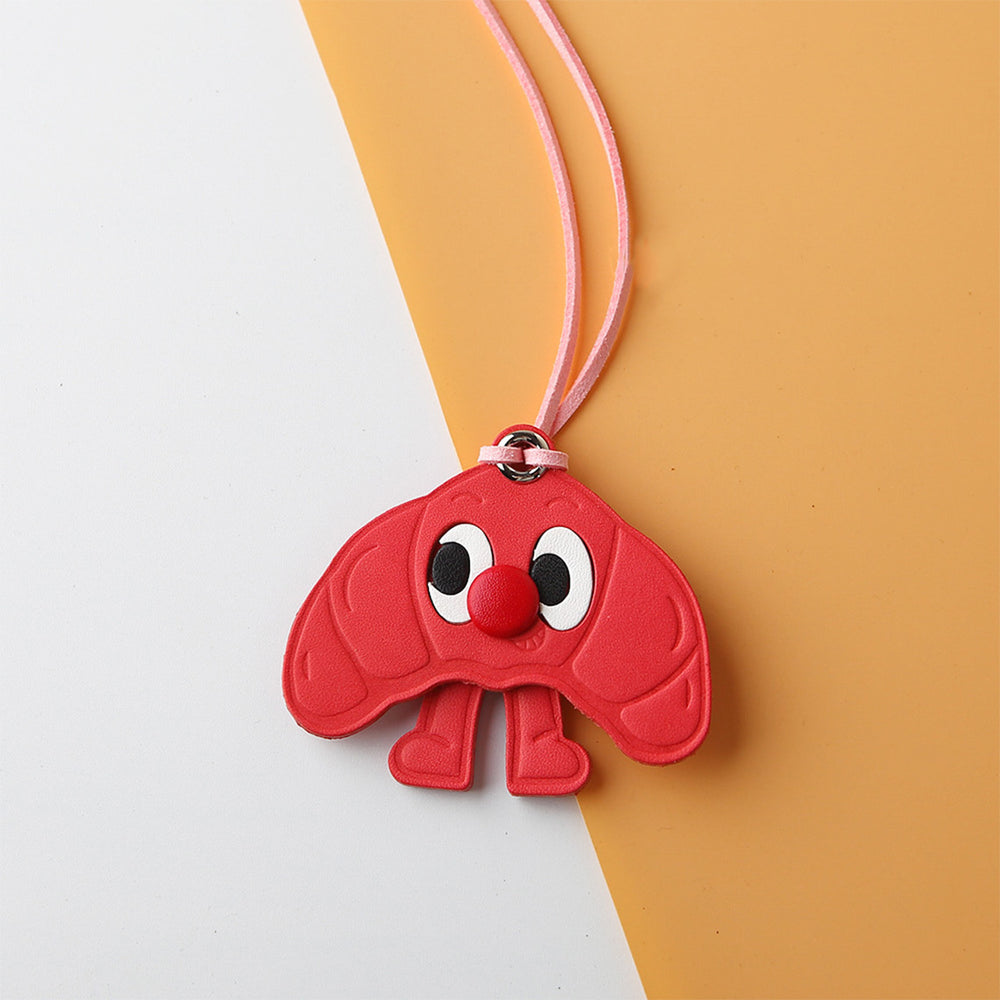 Cute Design Leather Charm | Croissant Bread Cham Bag Accessory - POPSEWING®