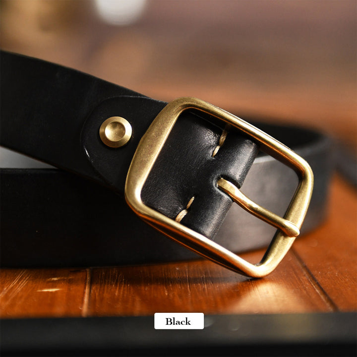 Full Grain Leather Men's Everyday Belt