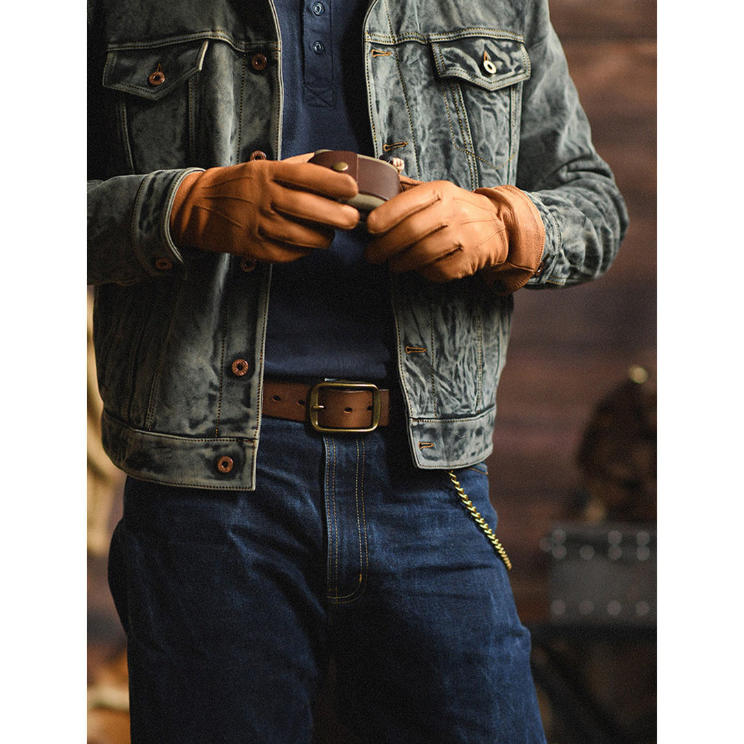 Full Grain Leather Men's Everyday Belt