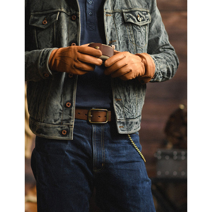 Full Grain Leather Men's Everyday Belt