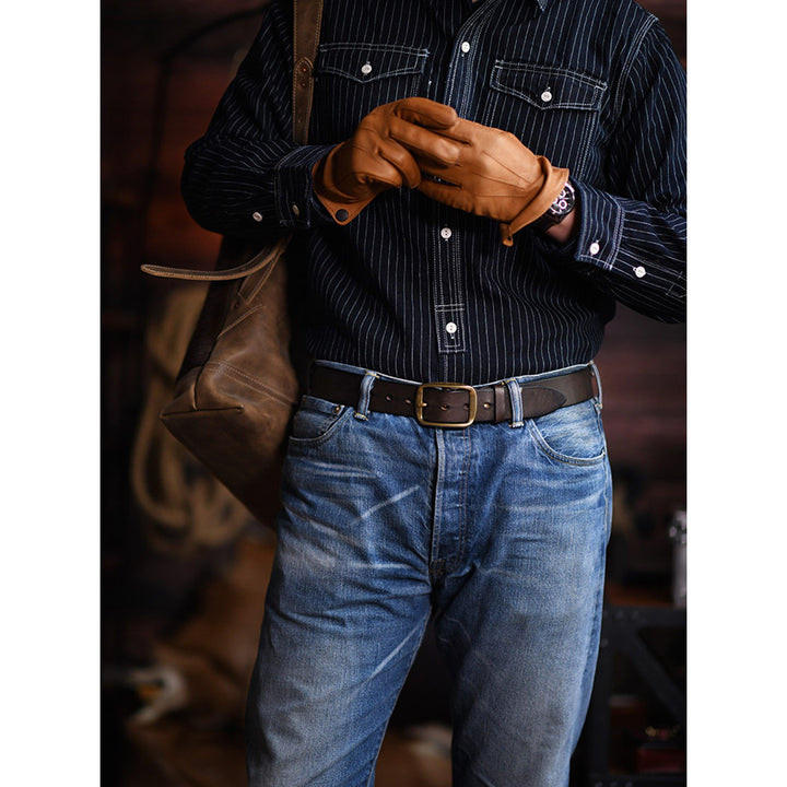 Full Grain Leather Men's Everyday Belt