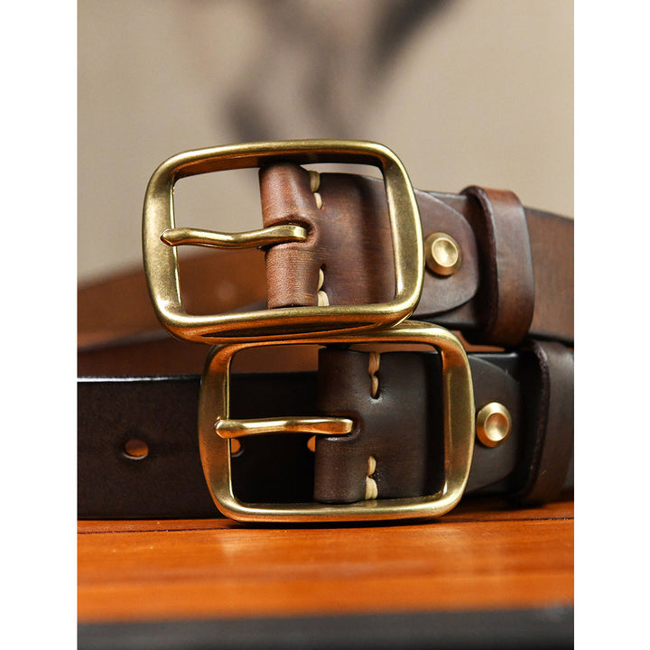 Full Grain Leather Men's Everyday Belt