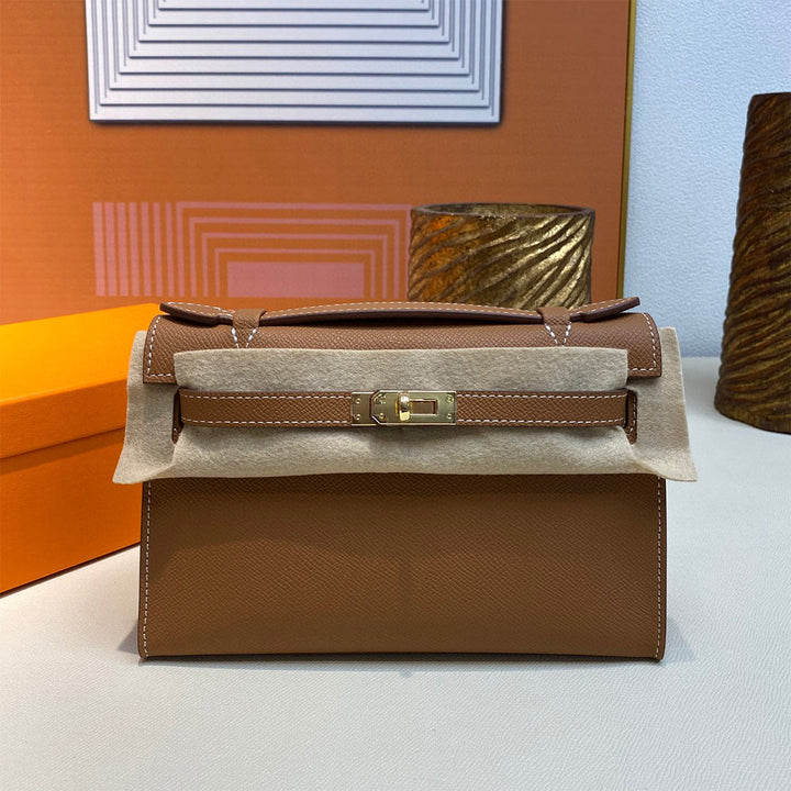 Leather Inspired Kelli Clutch for Women