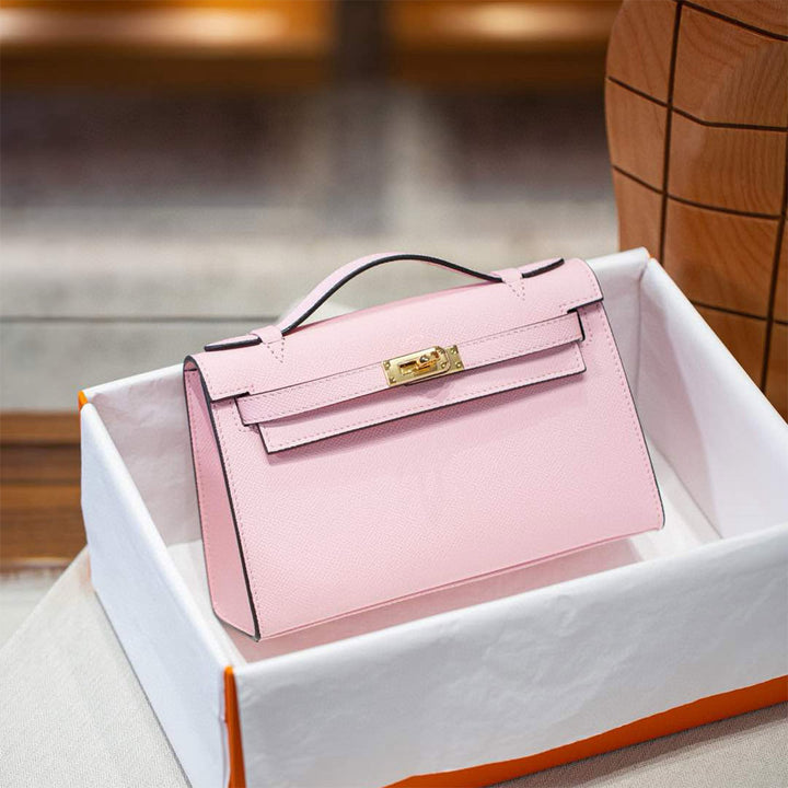 Leather Inspired Kelli Clutch for Women