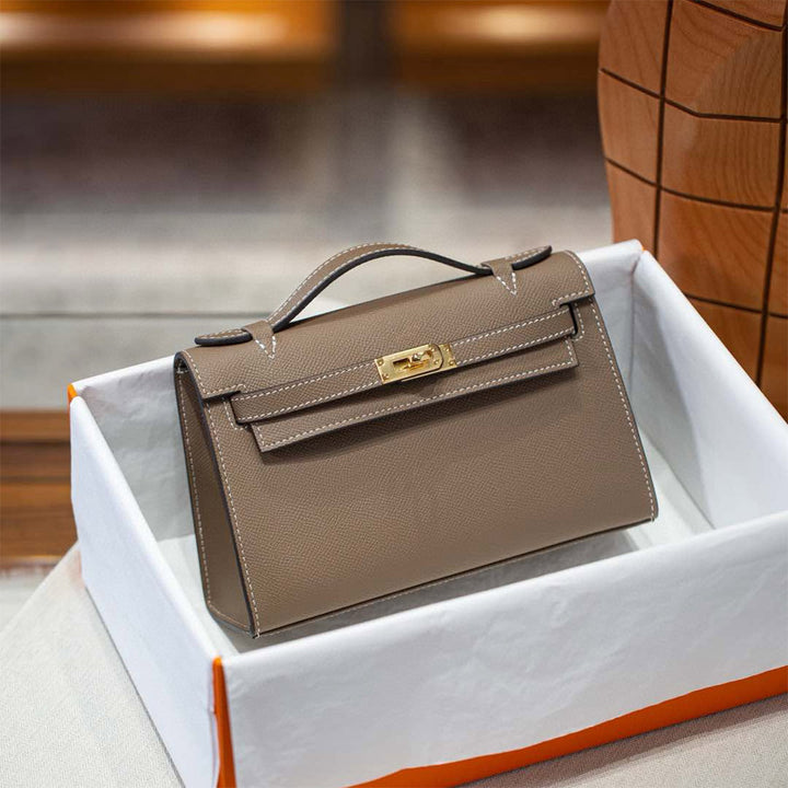 Leather Inspired Kelli Clutch for Women