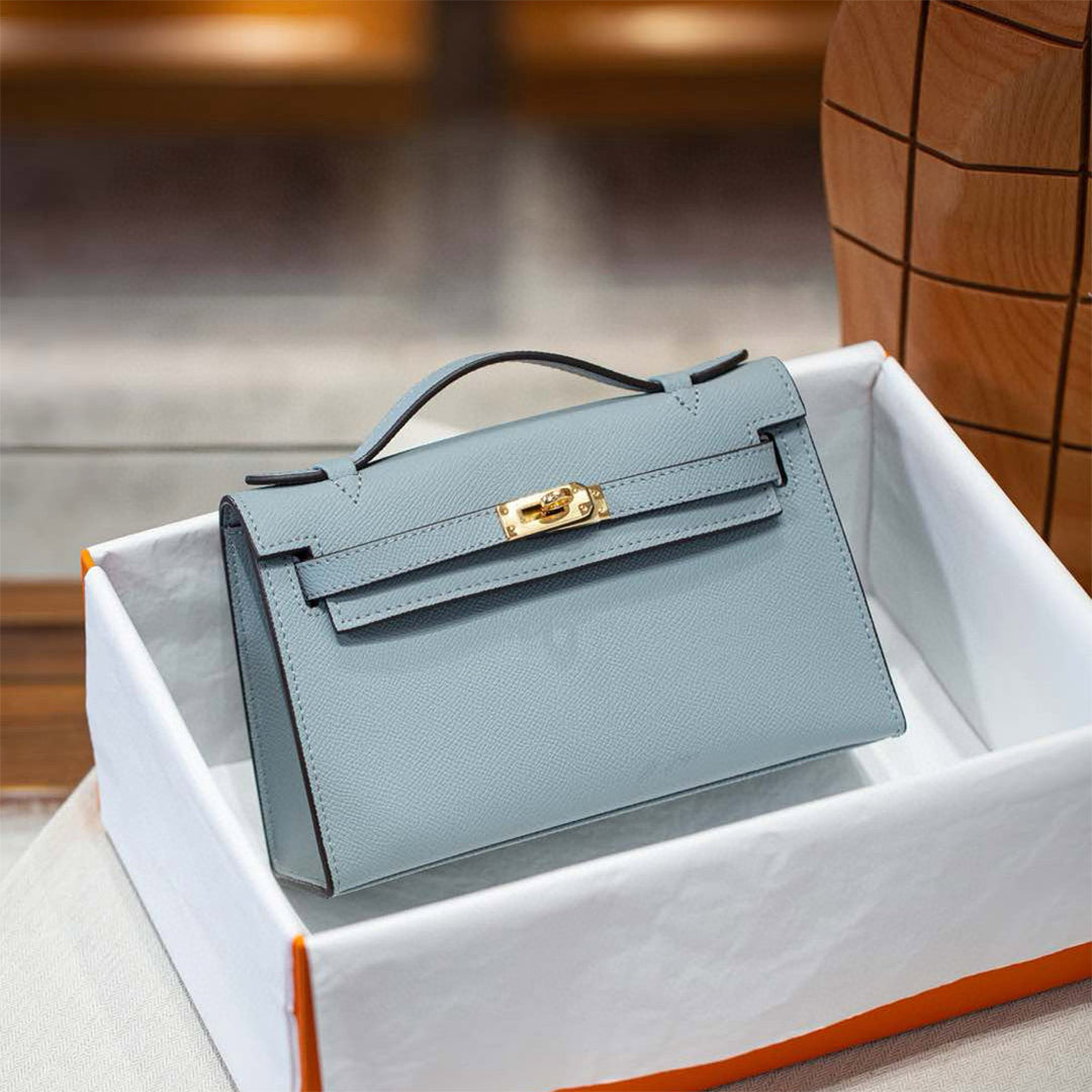 Leather Inspired Kelli Clutch for Women