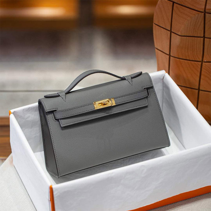 Leather Inspired Kelli Clutch for Women